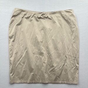 3For$20 Simply Chloe Dao Cream Shimmer Pencil Skirt size 3X